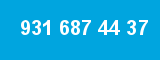 931 687 44 37 931 687 44 37